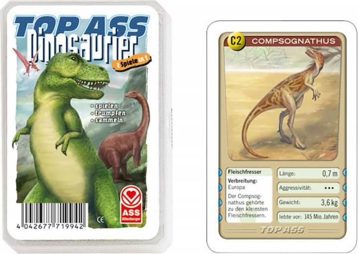 Produktbild ASS Altenburg Quartett - Dinosaurier (Deutsch)