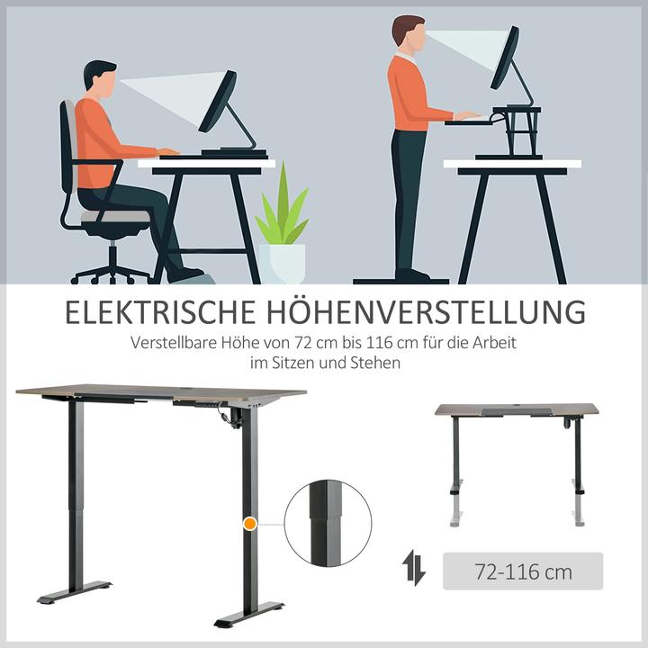 Produktbild Jamb Elektrischer Schreibtisch (140 x 70 x 116 cm)