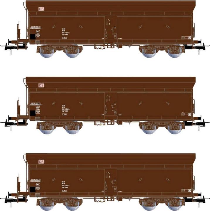 Immagine prodotto Hornby DB AG 3 Carri autocaricanti Fals 164 marrone Ep V (Traccia H0)