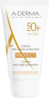 Actual product image A-Derma Protect Crema Spf50 40ml (Suntan cream, SPF 50, 40 ml, 40 g)