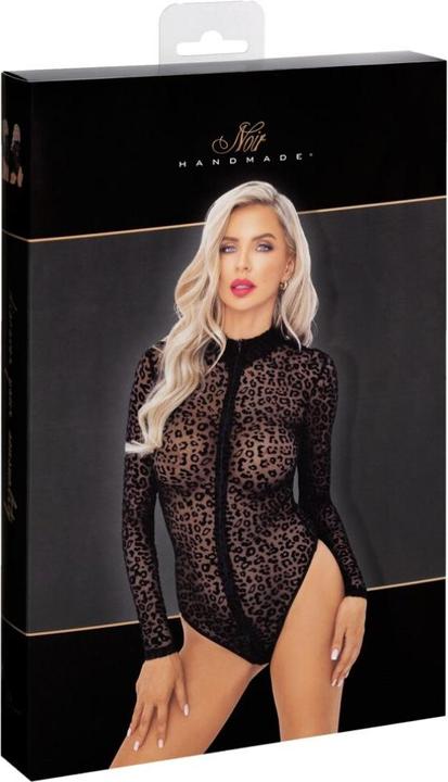 Productafbeelding Noir Handmade Luipaard-vlokbodysuit (M)