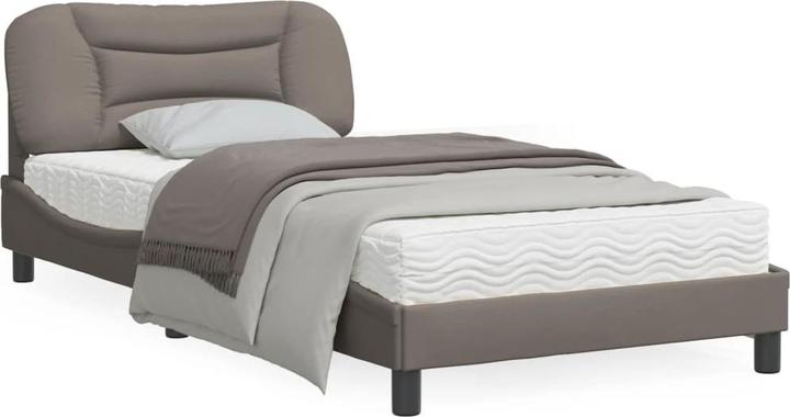 Actual product image VidaXL Bed frame with LED fabric (100 x 200 cm)