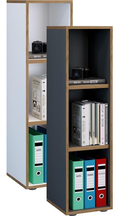 VCM Regal Bücher Ordner Aktenregal Salia 3f