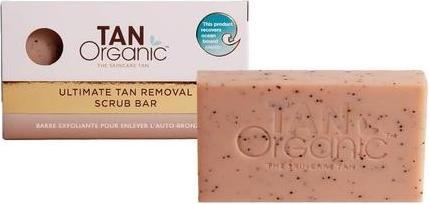 Actual product image Tan Organic Exfoliating solid soap ( Ultimate Tan Removal Scrub Bar) 100 g (Self tanning foam)