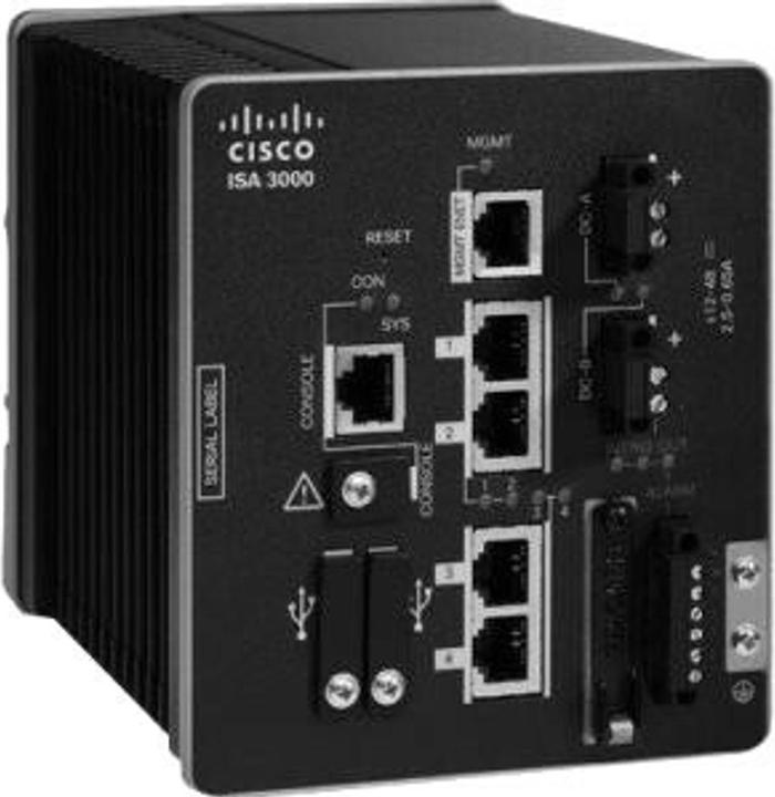 Actual product image Cisco ISA 3000 4 COPPER PORTS FTD (4 Ports)