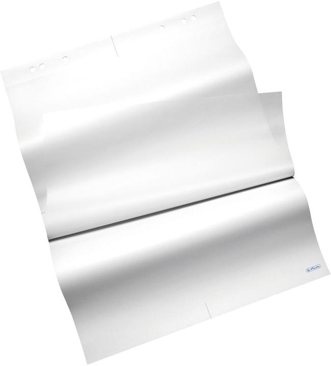 Actual product image Herlitz Flipchart pad 68x99cm blank 20sheet 80g/sqm woodfree