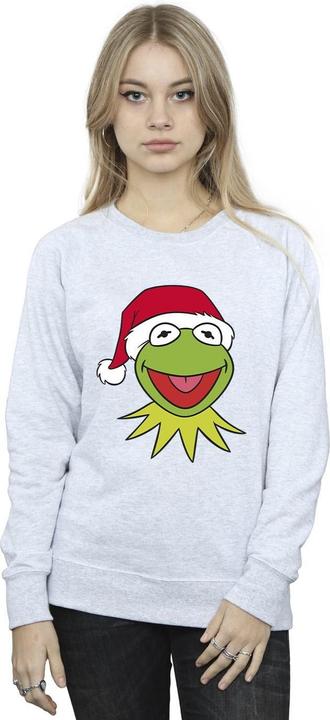 Immagine prodotto Disney Muppets Kermit Christmas Head Felpa Donna (XL)