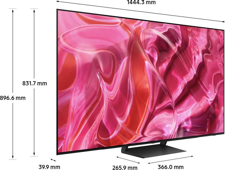 Immagine prodotto Samsung Series 9 TV QE65S90CATXZT OLED 4K, Smart TV 65' Processore Neural Quantum 4K, Dolby Atmos e (65", S90C, OLED, 4K, 2023)