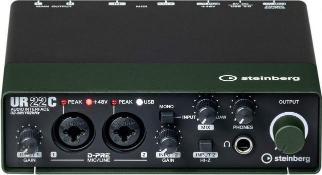 Image du produit Steinberg UR22C Vert (USB)