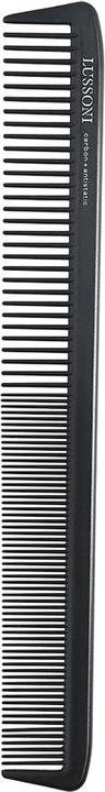 Tools for Beauty T4B Lussoni Cutting Comb Carbon Haircutting Comb for All Hair Types with Antistatic and Negative Ion