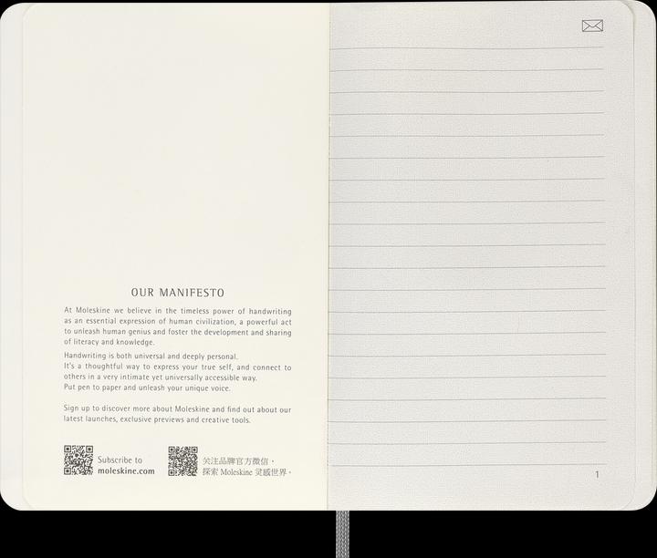 Produktbild Moleskine Smart NB liniert PK SC Swrz (14 x 9 cm, Liniert, Weicher Einband)