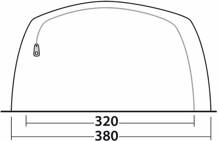 Image du produit Outwell Greenwood (Tente tunnel, 25.40 kg, 6 personnes)