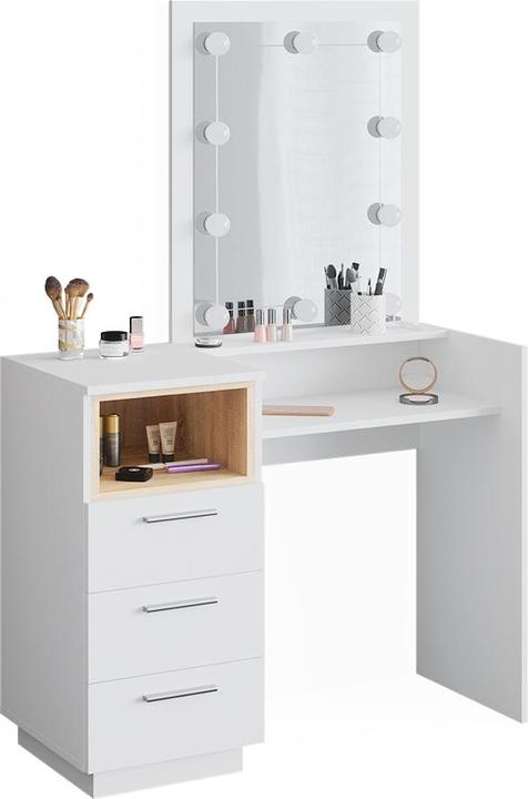Actual product image Vicco Beatrice with lighting (100 x 42 x 149 cm)