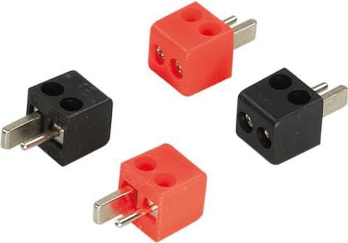 Produktbild Goldline Lautsprecher DIN-Stecker 2 x rot / 2 x schwarz 2,5 mm