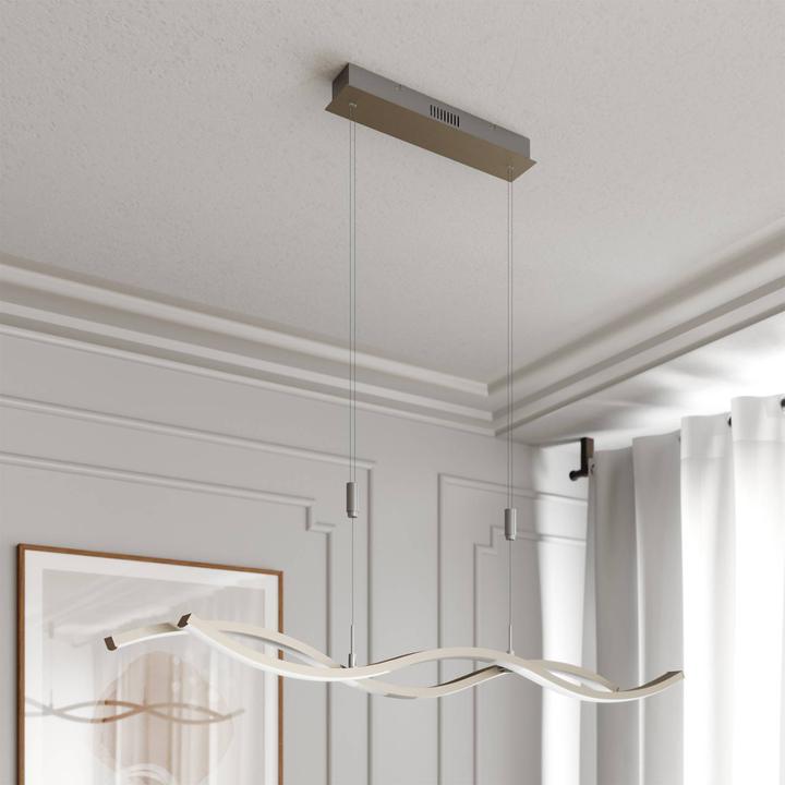 Image du produit Lucande Mairia LED Suspension Ø118 Alu (2200 lm)