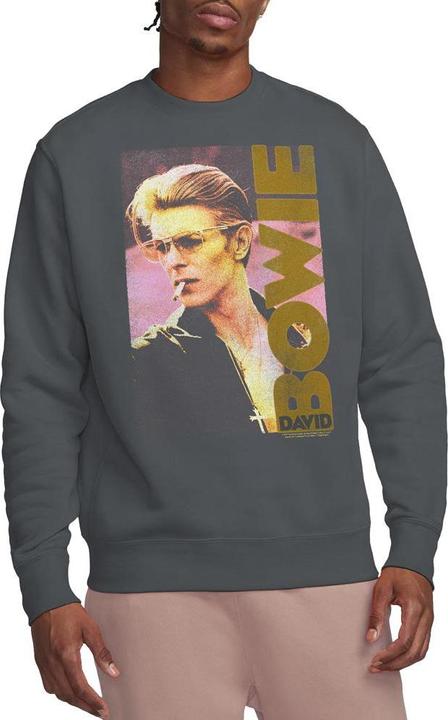 Immagine prodotto David Bowie Smokin Felpa Adulto Unisex (S)
