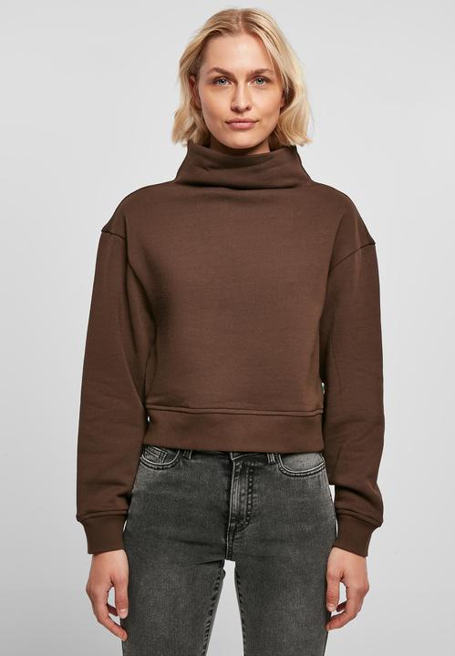 Actual product image Urban Classics Ladies Organic Short High Neck Crew (5XL)