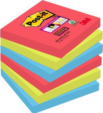Produktbild Post-it Super Sticky Z-Notes Playful (76 x 76 mm)