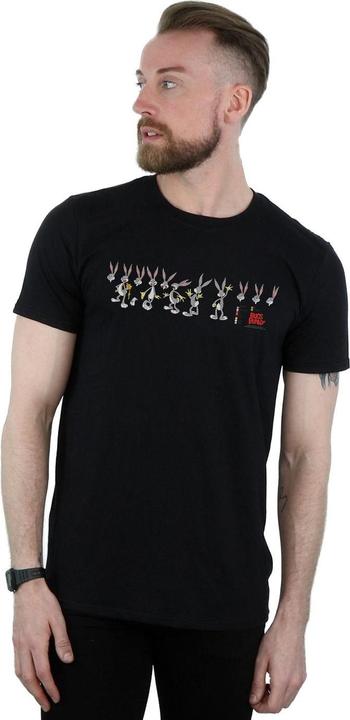 Actual product image Looney Tunes Mens Bugs Bunny Colour Code T-Shirt (4XL)