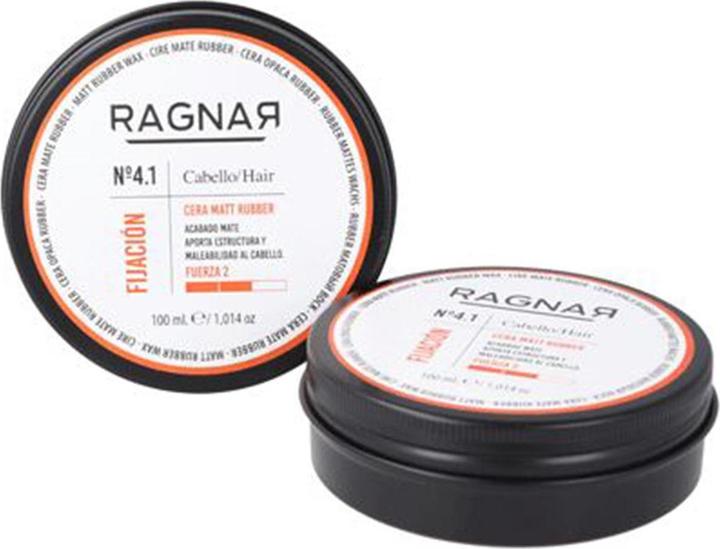 Ragnar Matt Rubber Wax Strength 2 100ml - Perfect For Styling With A Matte Finish (Haargel, 100 ml)