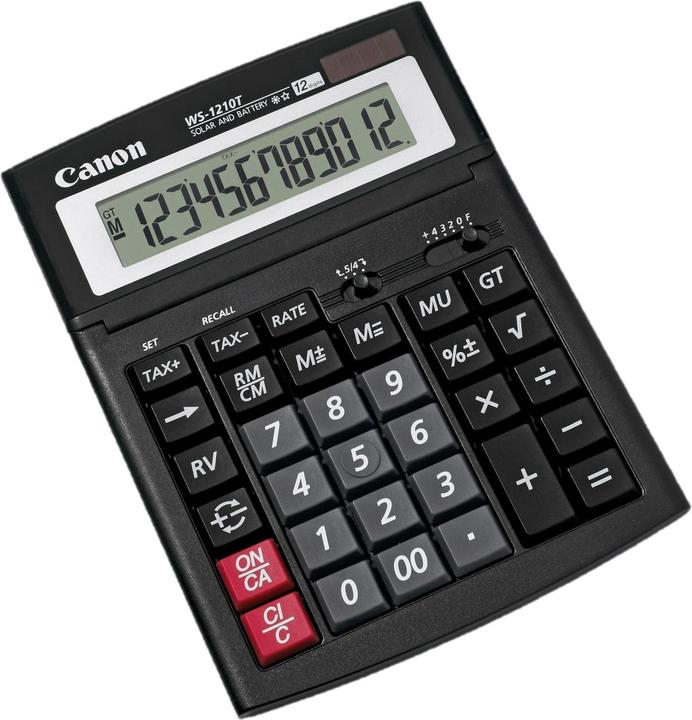 Canon Ws-1210t (Celle solari, Batterie)