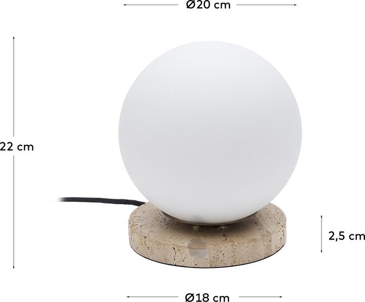 Actual product image Kave Home Malachi (E14)