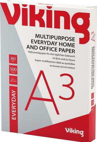 Viking Papier à copier Everyday A3 80g (80 g/m², 500 x, A3)