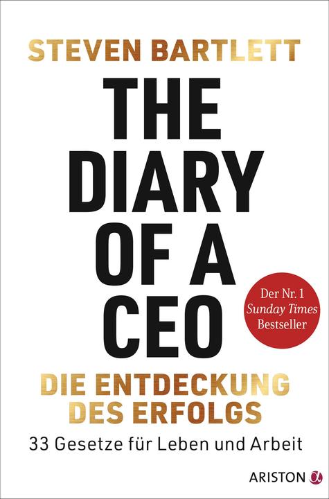 Immagine prodotto Ariston The Diary of a CEO – Die Entdeckung des Erfolgs (Tedesco, Steven Bartlett, 2024)