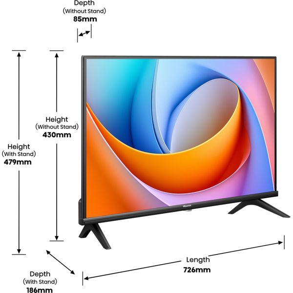Produktbild Hisense 32A4Q (32", LCD, LED, HD ready, 2025)