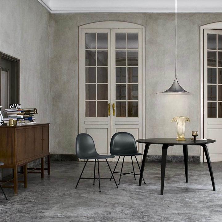 Produktbild Gubi Semi Pendelleuchte Ø47 Glänzend Antracit Grau (E27, 810 lm)