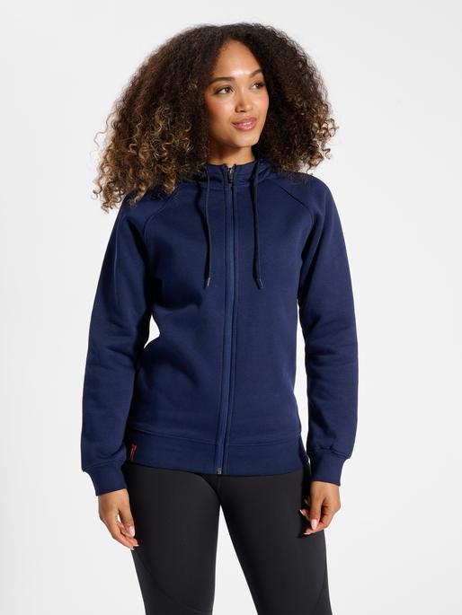 Actual product image hummel Red Heavy Zip Hoodie Woman (S)