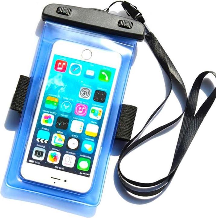 Produktbild Hurtel PVC waterproof armband phone case - blue
