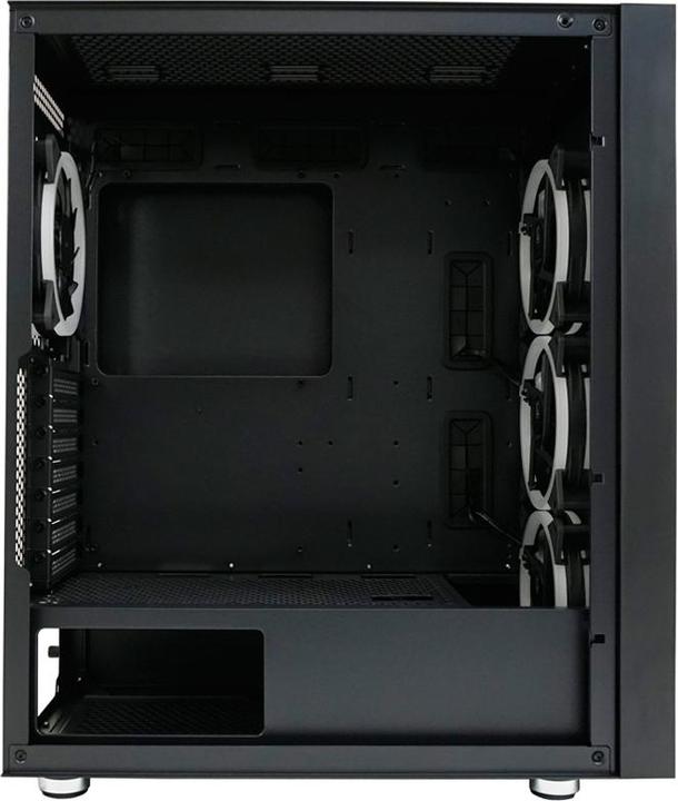 Produktbild LC-Power Gehuse Gaming 802B-ON Black Wandererd X RGB black retail (ATX, mATX, Mini-ITX)