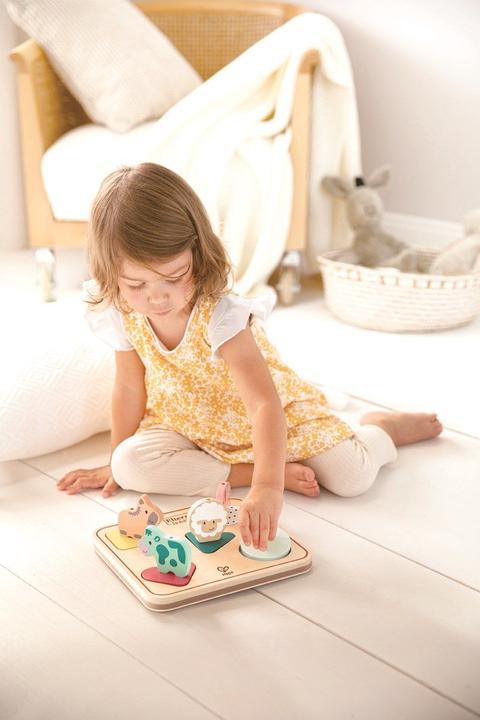Actual product image Hape Animal sound puzzle Tom (6 pieces)