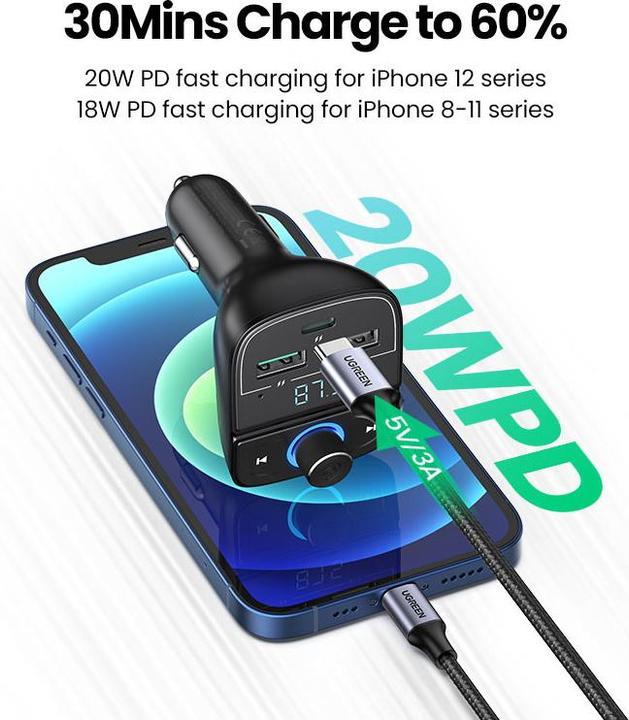 Actual product image Ugreen Transmitter + Charger