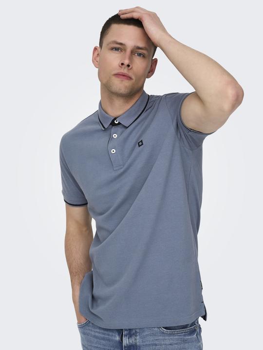 Actual product image Only & Sons Onsfletcher Life Slim Ss Polo Noos (XS)