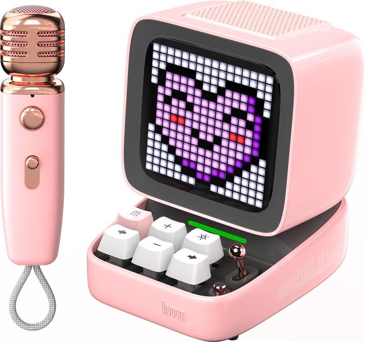 Divoom Ditoo Mic (8 h, Fonctionnement sur batterie)