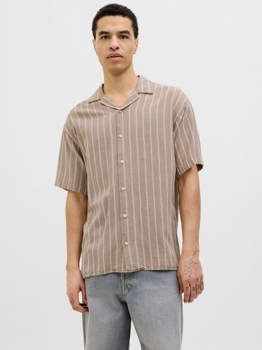 Produktbild Jack & Jones Jjeenzo Stripe Resort Shirt Ss Sn (XL)