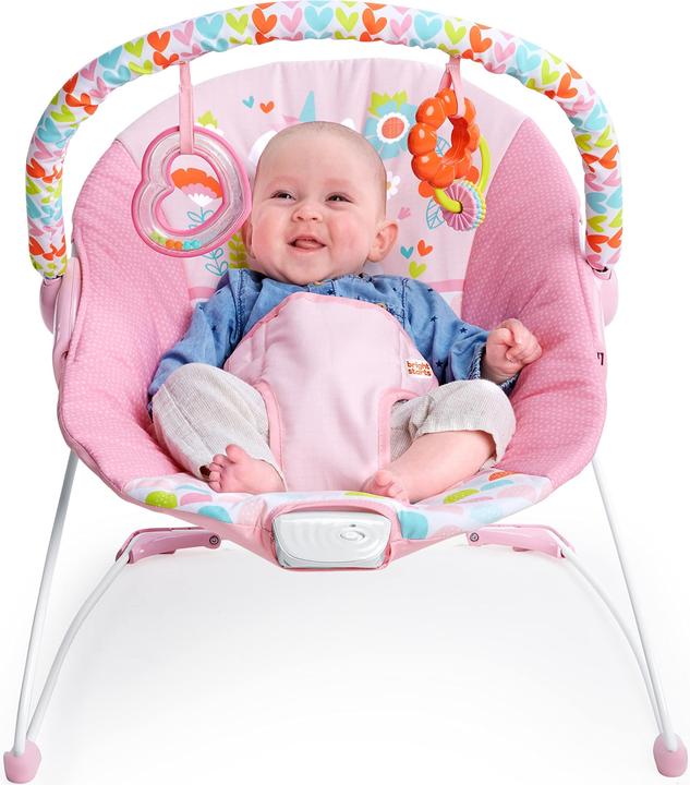 Actual product image Bright Starts Baby bouncer with soothing vibrations, unicorn