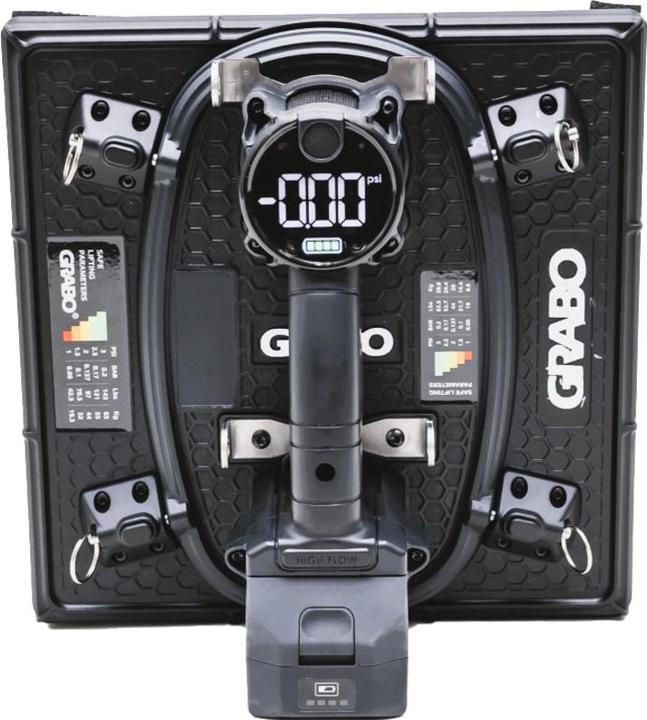 Actual product image Grabo High Flow - Elektrische draagbare vacuÃ¼mzuiger - Handgereedschap - Geschikt voor (130 kg)