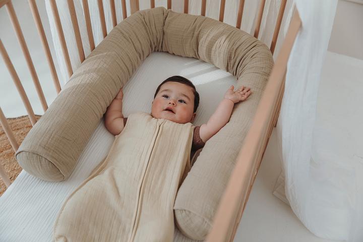 Actual product image Meyco spannbettlaken kinderbett pre-washed musselin (60 x 120 cm)