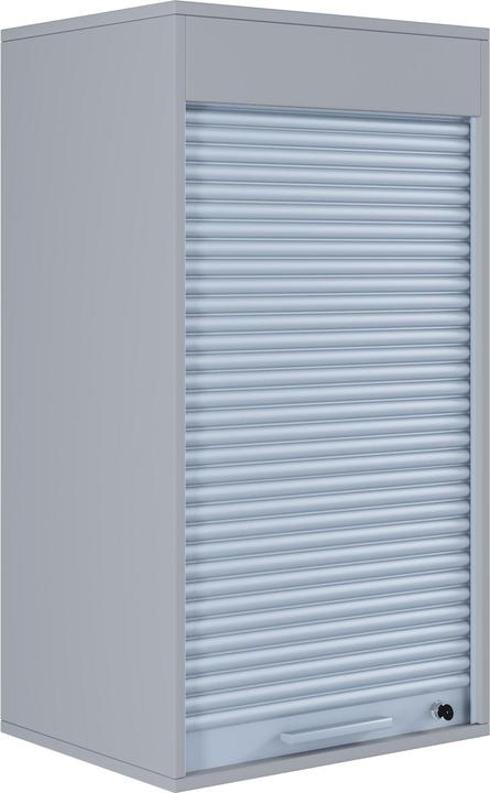 Productafbeelding VCM Houten kantoorkast Archiefkast Aktos L Rolluik afsluitbaar (50 x 40 x 93 cm)