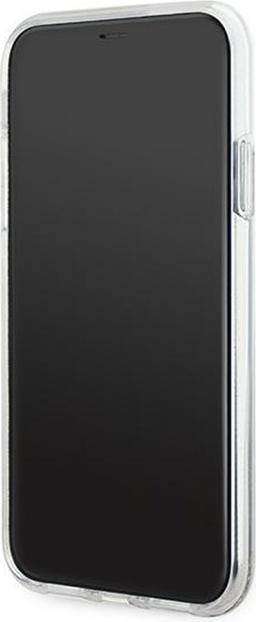 Produktbild Karl Lagerfeld KLHMN61LGCHSGH iPhone 11 / Xr 6.1" hardcase transparent Liquid Glitter Choupette Head (Apple iPhone 11, Apple iPhone XR)