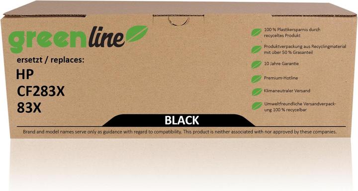 Image du produit Inkadoo Toner greenline ersetzt HP CF 283 X / 83X Toner