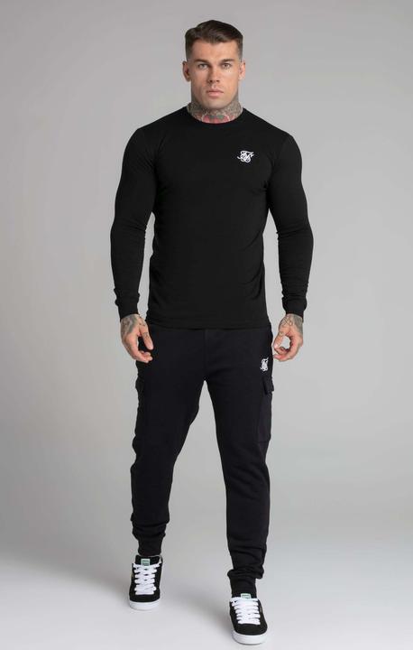 Immagine prodotto Siksilk Felpe Felpa nera Essential (XL)