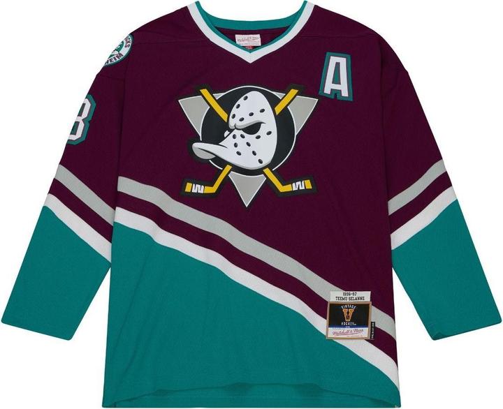 Produktbild Mitchell & Ness M&N Blue Line Teemu Selanne Anaheim Ducks 1996 Jersey - M (M)