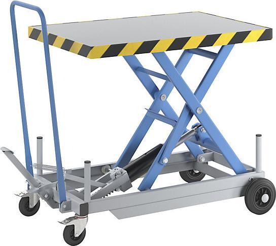 Produktbild eurokraft pro Scherenhubtischwagen, Tragfähigkeit 200 kg (200 kg)