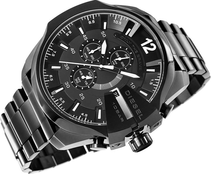 Actual product image Diesel Mega Chief (Analogue wristwatch, Chronograph, 51 mm)
