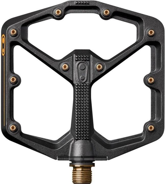 Crankbrothers Pedal Body Pedalkörper, Stamp V1, Level 7+11, large, rechts, black/gold