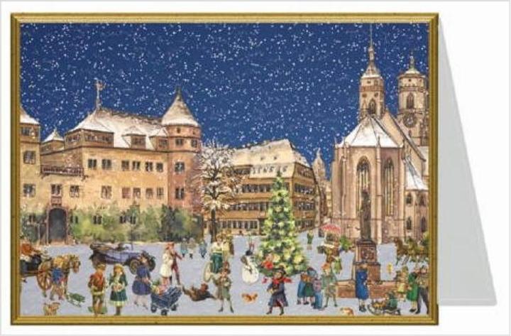 Produktbild 99311 - Weihnachtskarte - Stuttgart